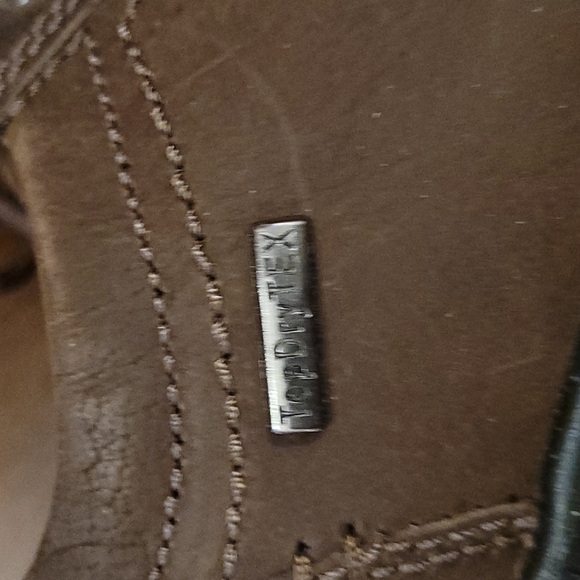 NWT Josef Seibel Brown Leather Waterproof Shoes Loafers Tie 7 NEW - Picture 3 of 7